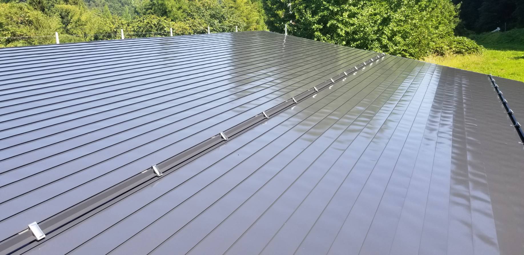 戸隠祖山郵便局　土合生活改善センター　屋根