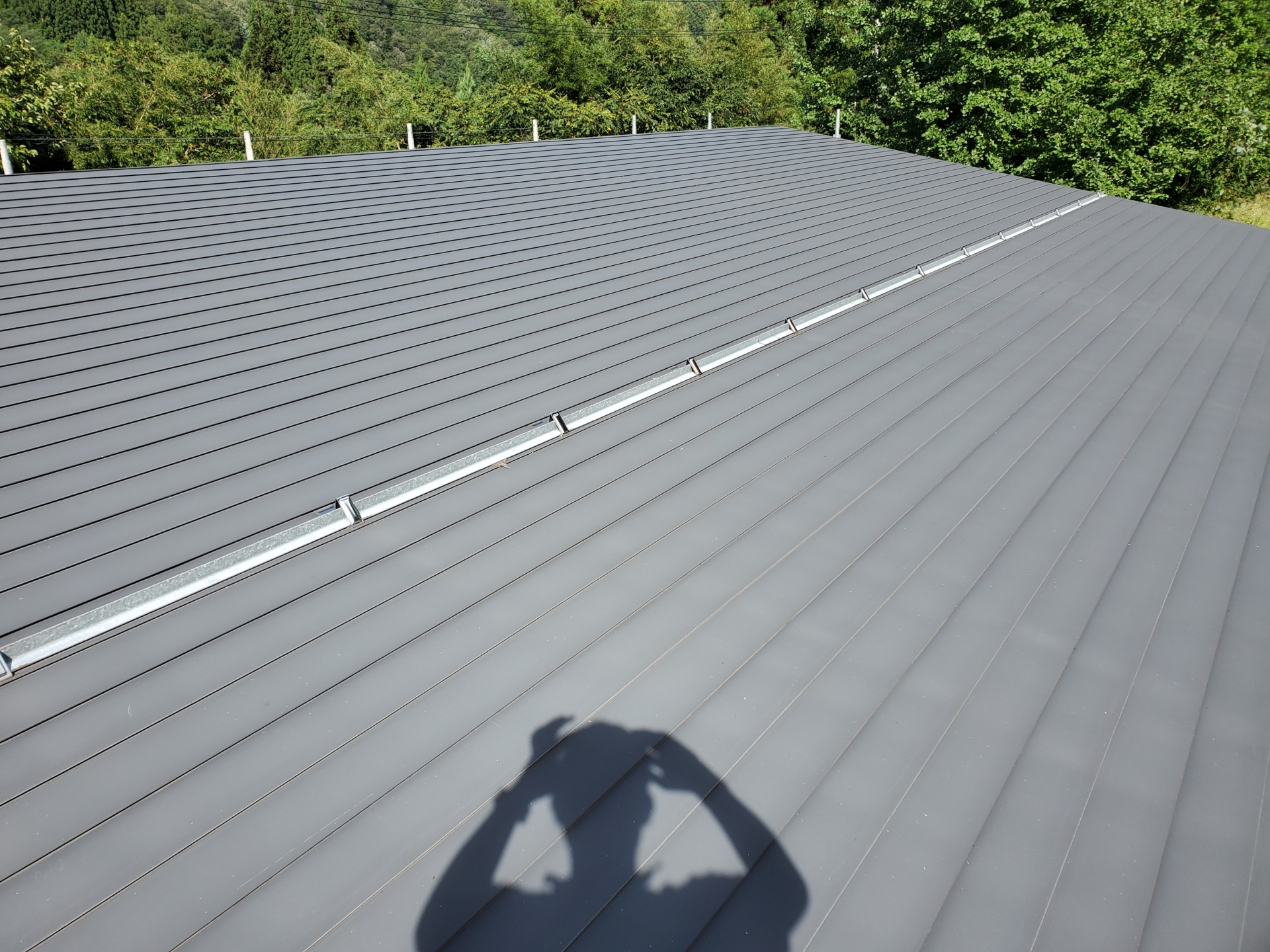 戸隠祖山郵便局　土合生活改善センター　屋根